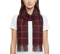 100% Lambswool Extra Long Scarf Made in Scotland - Authentic Scottish Tartans - Soft, Breathable Wool Scarf for Men & Women - Luxurious Tartan - Gift for Christmas (Crawford Modern Tartan)