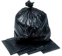 100 Large Bin Bags Heavy Duty 140L Commercial Catering Garbage Capacity Strong Refuse Sacks Bin Liners for Everyday use, Office, Kitchen, Restaurant Garbage Bags 26"x41"x45"