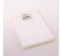 100 LARGE CLEAR CELLOPHANE ENVELOPES 12.5cm X 9.5cm FLORIST CARDS, SELF SEAL