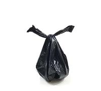100 LARGE VERY STRONG DOGGY POO BAGS WITH TIE HANDLES for DOG CAT PUPPY POO WASTE EASY TIE BAGS SCOOPER POOP DISPOSAL FOR HOUSE TRAINGIN