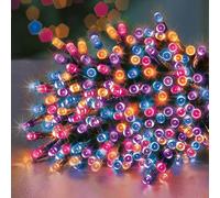 Festive Productions 100 LED Battery String Lights : Timer : Multicoloured