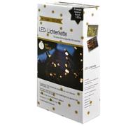 100 LED String Lights Warm White with Timer Outdoor Lighting Interior Chain