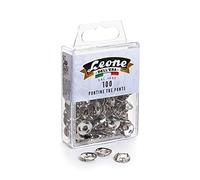 100 Lion of The Era Three Point Drawing Pins - Hanging Box - Made in Italy