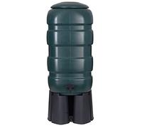 100 Litre Garden Water Butt Set With Stand, Diverter Tap & Hose Kit (100L)