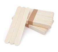 100 Lollipop Sticks,Craft Sticks,Wooden Lolly Sticks 150x16mm,Popsicle Sticks,Large Lollipop Sticks,Jumbo Lolly Sticks,Lollipop Sticks for Crafts,Ice Cream Sticks,Wooden Plant Labels Garden