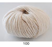 100% Luxurious Baby Alpaca Wool/Yarn from Peru, Fawn Cream 100, DK 50g