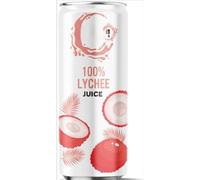 100% Lychee Fruit Juice, Healthy Juice Drink With No Added Sugar (72X320ML) Delicious Tasty And Twisty Treat Gift Hamper