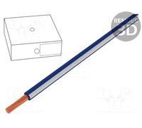 100 m x LAPP - 4510921 - Wire, H05V-K, stranded, Cu, 0.5mm2, PVC, dark blue-whit
