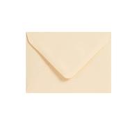 100 Magnolia C7 (to fit A7) Envelopes - 82mm x 113mm - Diamond V-Flap Gummed Cream Coloured Envelopes - 120gsm Clariana Paper - to Fit A7 Inserts/Place Cards