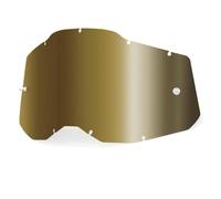 100% MÁSCARAS RC2/AC2/ST2 Replacement - Sheet Mirror True Gold Lens