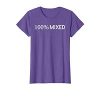 100% Me - Biracial Mixed Foreign Culture Beautiful Pride T-Shirt