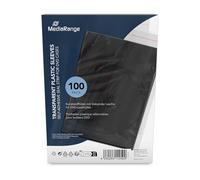 100 Mediarange 14mm DVD Case Wraps Sleeves Re - Sealable 25 micron by Natureinks