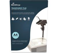 MediaRange Over Head Projector Film, Universal Laser Copier Film, 100µm, A4, 210