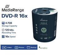 Dvd-r 16x mediarange fullface-printable bobina 100 uds.