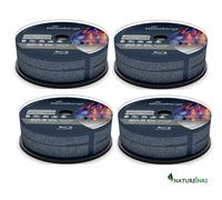 100 Mediarange Blu ray BDR DL Double Layer 50GB 270min Printable 6x discs MR510