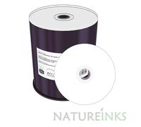 100 MediaRange DVD+R 16x 4.7GB 120min Printable Blank Discs in cakebox MR414