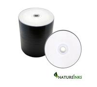 100 Mediarange Printable CD-R Blank Diamond CD Discs 700MB 52x By FTI FPB1983