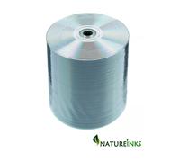 100 Shiny Silver THERMAL Printable Blank CD-R CD Discs 52x MR230 PRISM