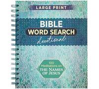 100 Meditations on the Names of Jesus: Word Search Devotional