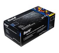 100 Medium Bold Black Nitrile Disposable Gloves Protection for Medical | 5mil heavy duty Industrial - Latex-Free, Powder-Free | Black Nitrile Gloves Ideal for Cleaning, Tattooing, Automotive More.