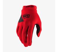 100% Men Ridecamp Glove - Red, Small