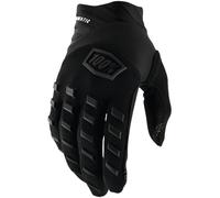 100% Men's Airmatic Gloves M Black/Charcoal 10028-376-11