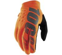 100% Men's Brisker Cold-Weather Gloves XL Flo Orange/Black 10003-00013