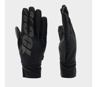 100% Men's Brisker Hydromatic Waterproof Gloves, Black M