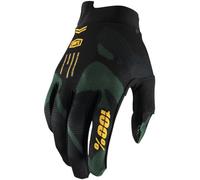 100% Men's iTrack Gloves Sentinel M Black 10015-477-11