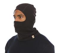 100% Merino Wool Balaclava - Winter Ski Mask - Face Mask - Cold Weather Gear - Dark Brown - One Size