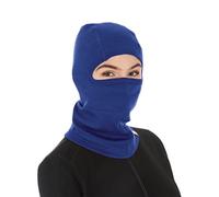 100% Merino Wool Balaclava - Winter Ski Mask - Face Mask - Cold Weather Gear - Royal Blue - One Size