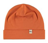 100% Merino Wool Cuff Beanie - Mens & Womens Warm Winter Hat - Watch Cap - Toque - Burnt Orange