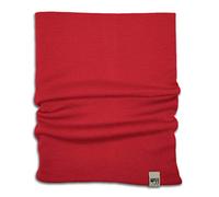 100% Merino Wool - Midweight Neck Gaiter - Skiing Neck Warmer - Winter Face Mask - Multipurpose Headwear - True Red - Moisture Wicking Neck Wear