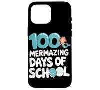 100 Mermazing Days Of School Cute Design Case for iPhone 16 Pro Max