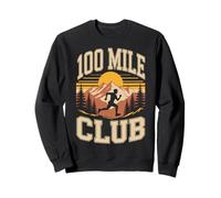 100 Mile Club Ultra Marathon Long Distances Runner Sweatshirt