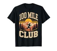 100 Mile Club Ultra Marathon Long Distances Runner T-Shirt