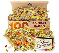 100 Mini Bags HARIBO Goldbears (1 Kg Total) · Individually Wrapped 10 g Packs · Includes Free Personalised Cia&Co Greeting Card · Perfect for Birthdays, Halloween, Kids’ Parties & Corporate Gifts