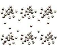 100 Mini Silver 6mm Jingle Bells for Crafts | Craft Bells