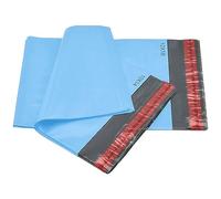 100 Mixed Blue Mailing Poly Postal Self Seal Bags 2 Sizes 50 from Each iSOUL Small to Large Mailing Bags Postage Packaging Assorted Mailers