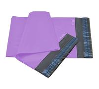 100 Mixed Purple Mailing Poly Postal Self Seal Bags 2 Sizes 50 from Each iSOUL Small to Large Mailing Bags Postage Packaging Assorted Mailers