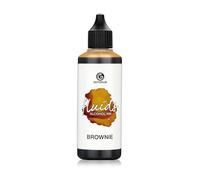 100 ml Fluids Alcohol Ink Brownie for Fluid Art and Resin, Brown
