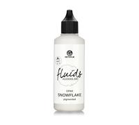 100 ml Fluids Alcohol Ink Snowflake for Fluid Art and Resin, White