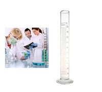 100 Ml Measuring Cylinder Liquid Tools for Chemistry Kitchen Thick Glass Transparent Cups Glass