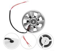 100 mm Inline Duct Fan, 1.75 m³/min Air Flow, 20W Quiet Exhaust Fan for Kitchen, Bathroom, and Workshop Ventilation(White)