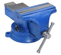 (100 mm) vidaXL Bench Vise Metalworking Workbench Vise Table Top Vise Blue Cast Iron
