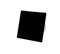 100 mm Wall fan Extractor fan System Silent Trax Black Glass Air exhaust IPX4