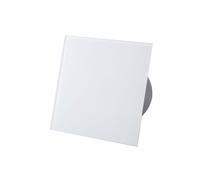 100 mm Wall fan Extractor fan System Silent Trax Frosted Glass Air exhaust IPX4