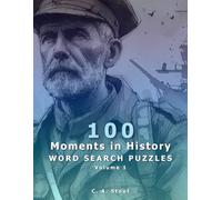 100 Moments in History: Word Search Puzzles (Large Print)