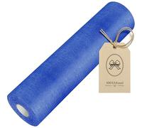 100%Mosel Non-woven Table Runner Roll, in Royal Blue (30 cm x 25 m), decorative ribbon, elegant decoration for dinner parties, birthdays, weddings and christenings