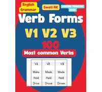 100 Most Common verbs- Verb forms v1 v2 v3- Writing Practice Book